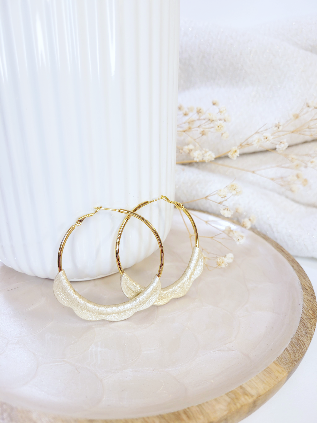 Créoles Cherry Blossom 5 doré